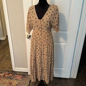Midi Length Vintage Inspired Dress